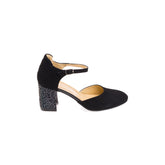 Pantofi Eleganti Dama din piele Naturala,Annet,negri